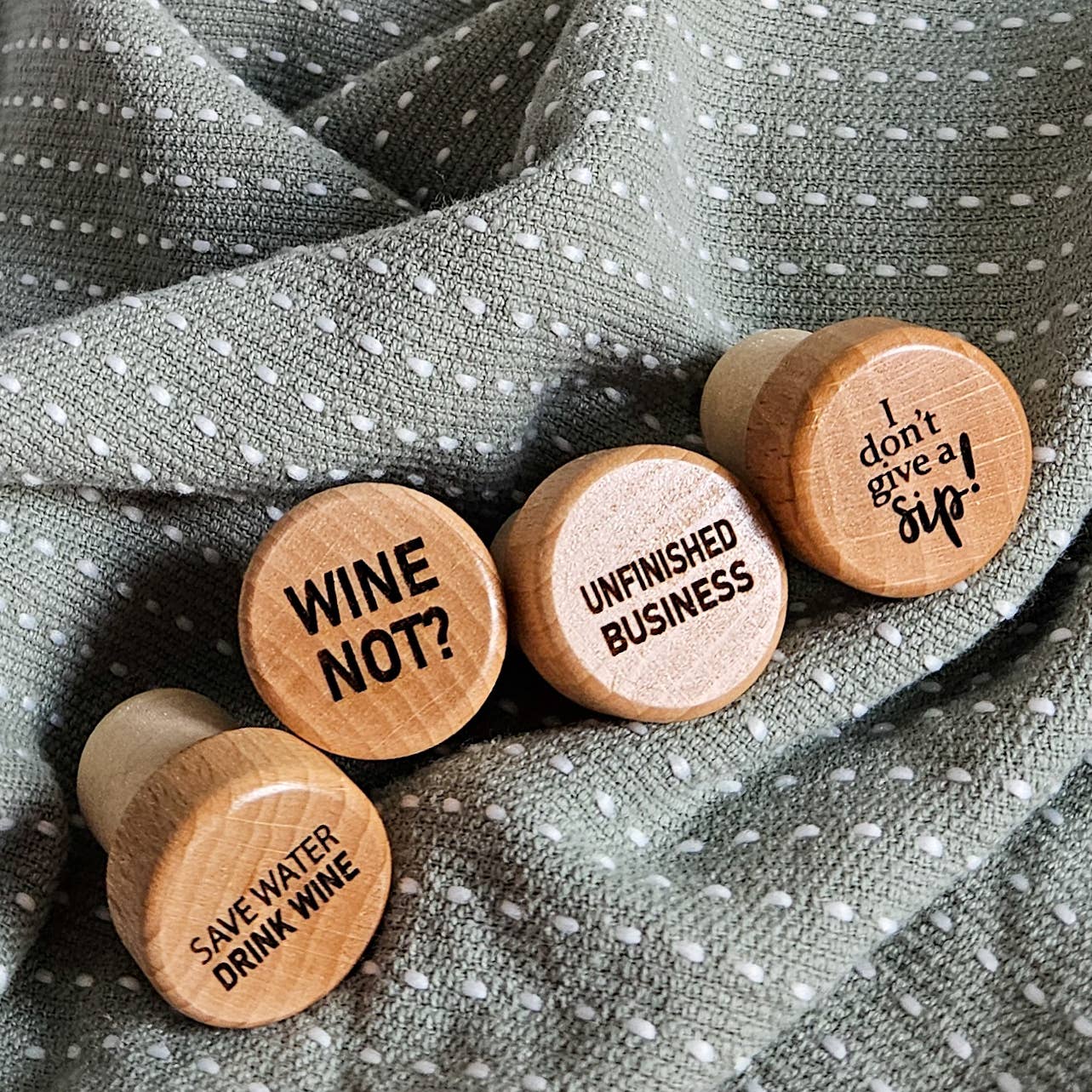Unfinished Business Wine Stopper