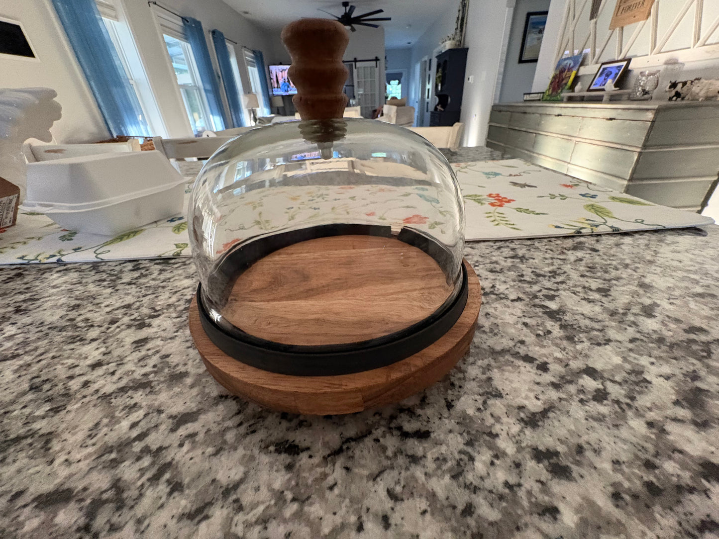 Cheese Board with cloche