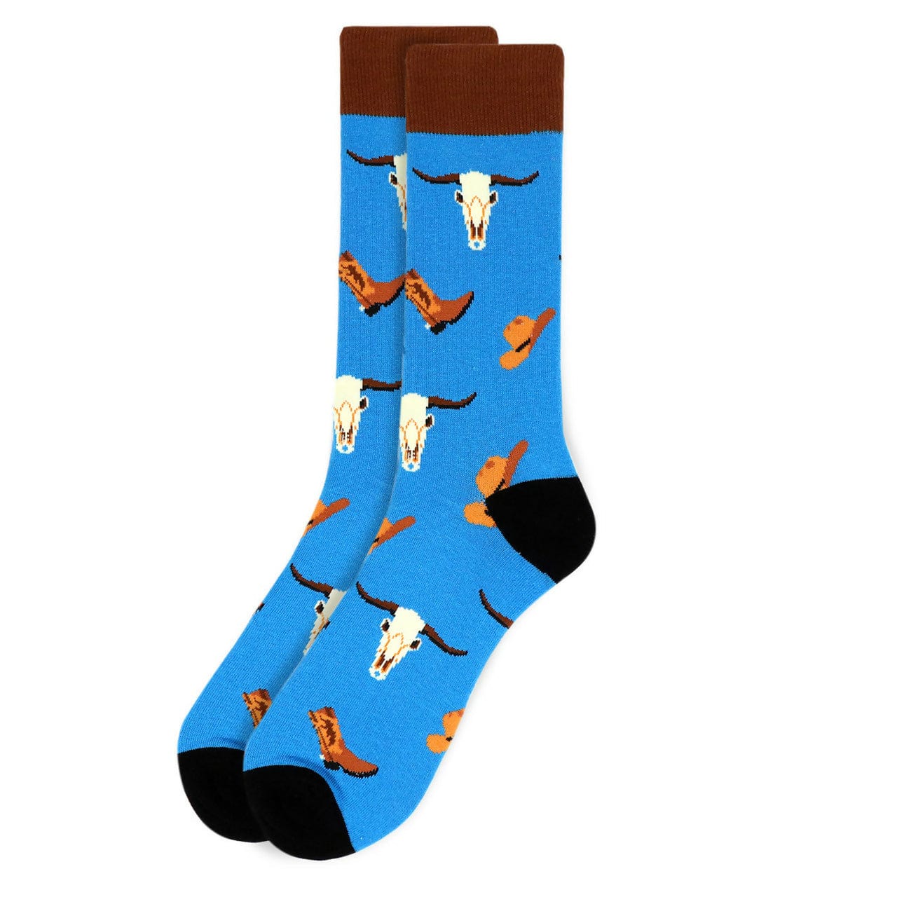 Mens Old West Cowboy Socks