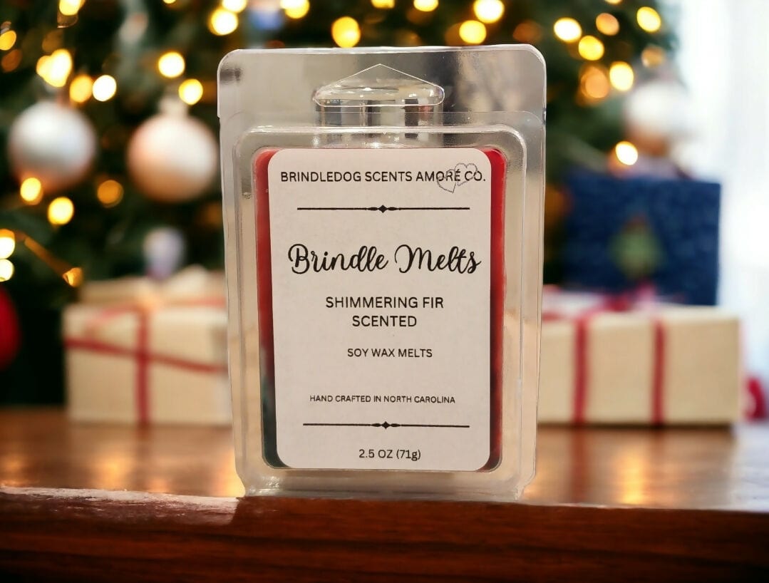 Brindle Melts- Peach Sweet Pea & Musk