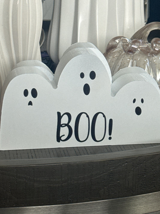 Boo 3 Ghosts Wood