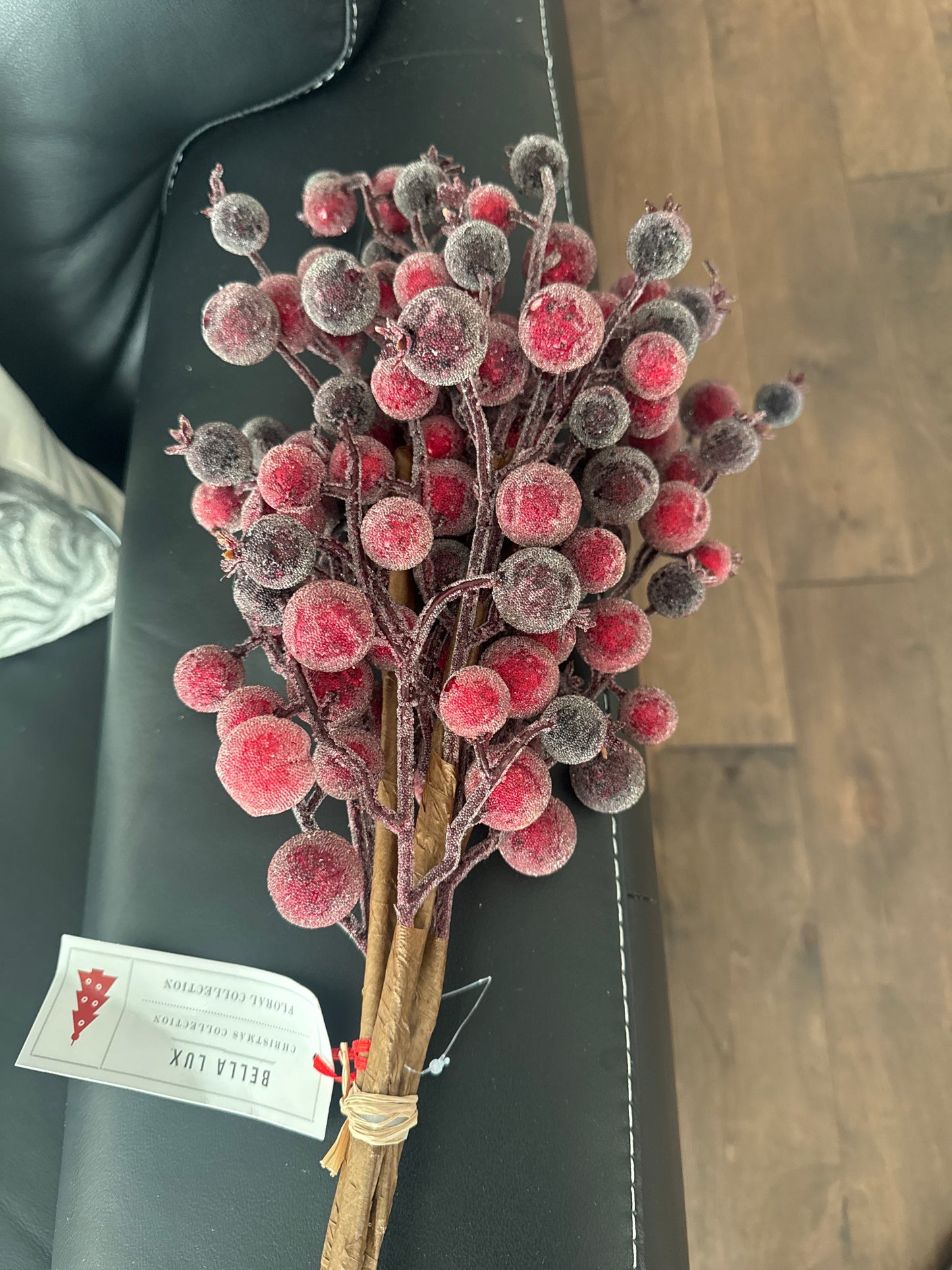 Frosted Cranberry Floral