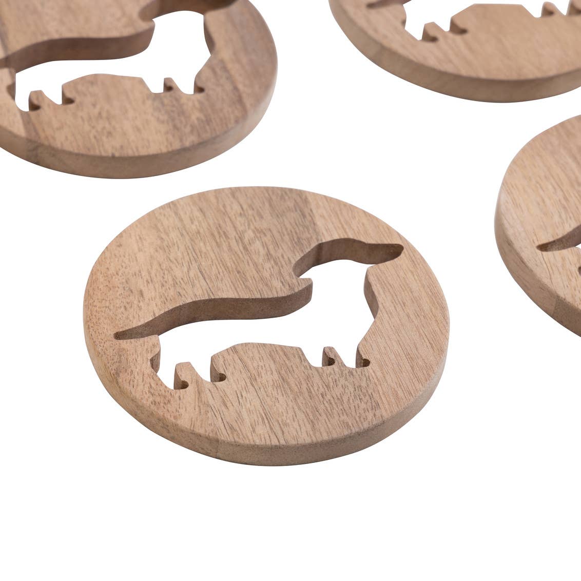 Set of Four Dachshund Coasters - Dog Lover