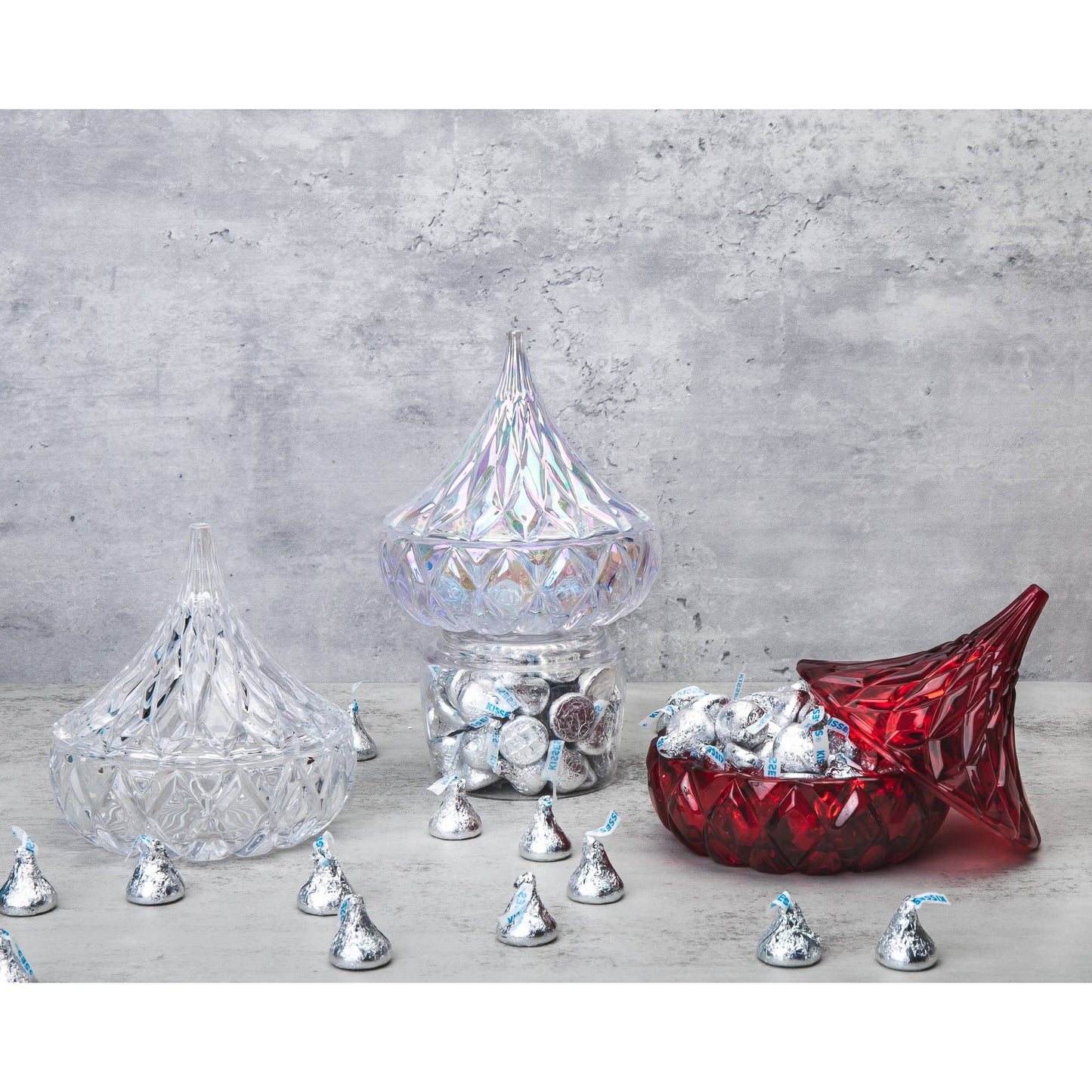 Hershey's KISSES Iridescent Candy Dish - Holiday - Giftable