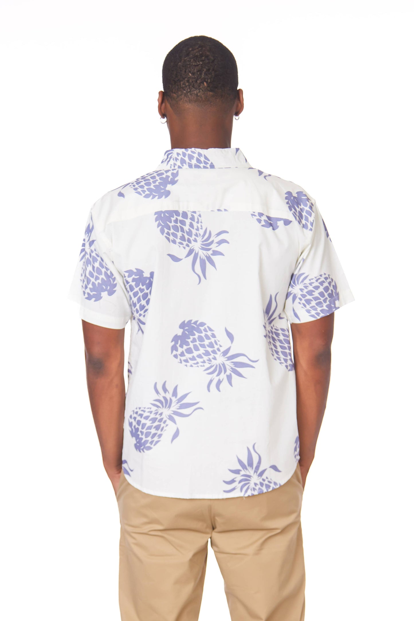 Men's Woven Printed Short Sleeve Shirt