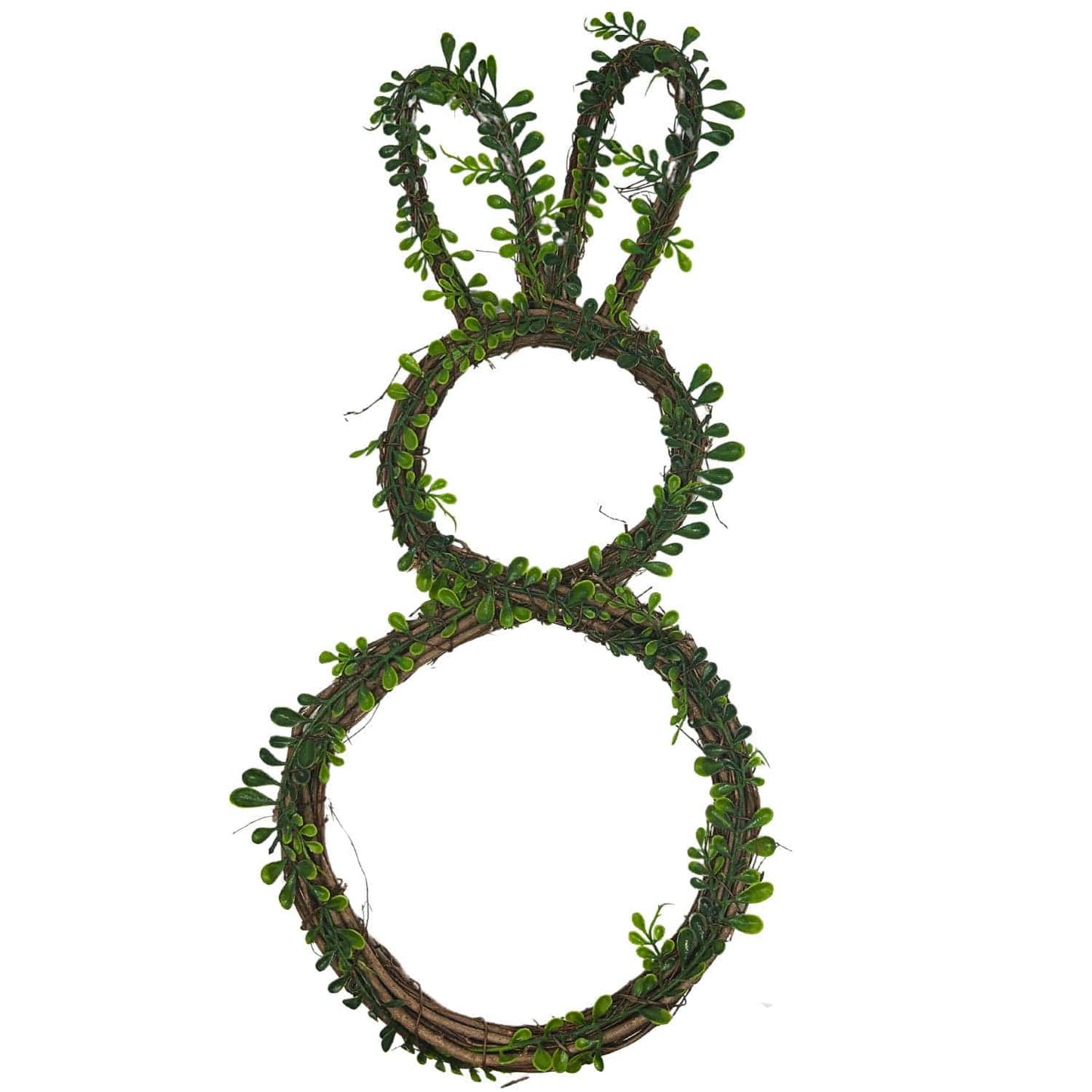 Foliage Wrapped Shabby Chic Vine Bunny 20.5"