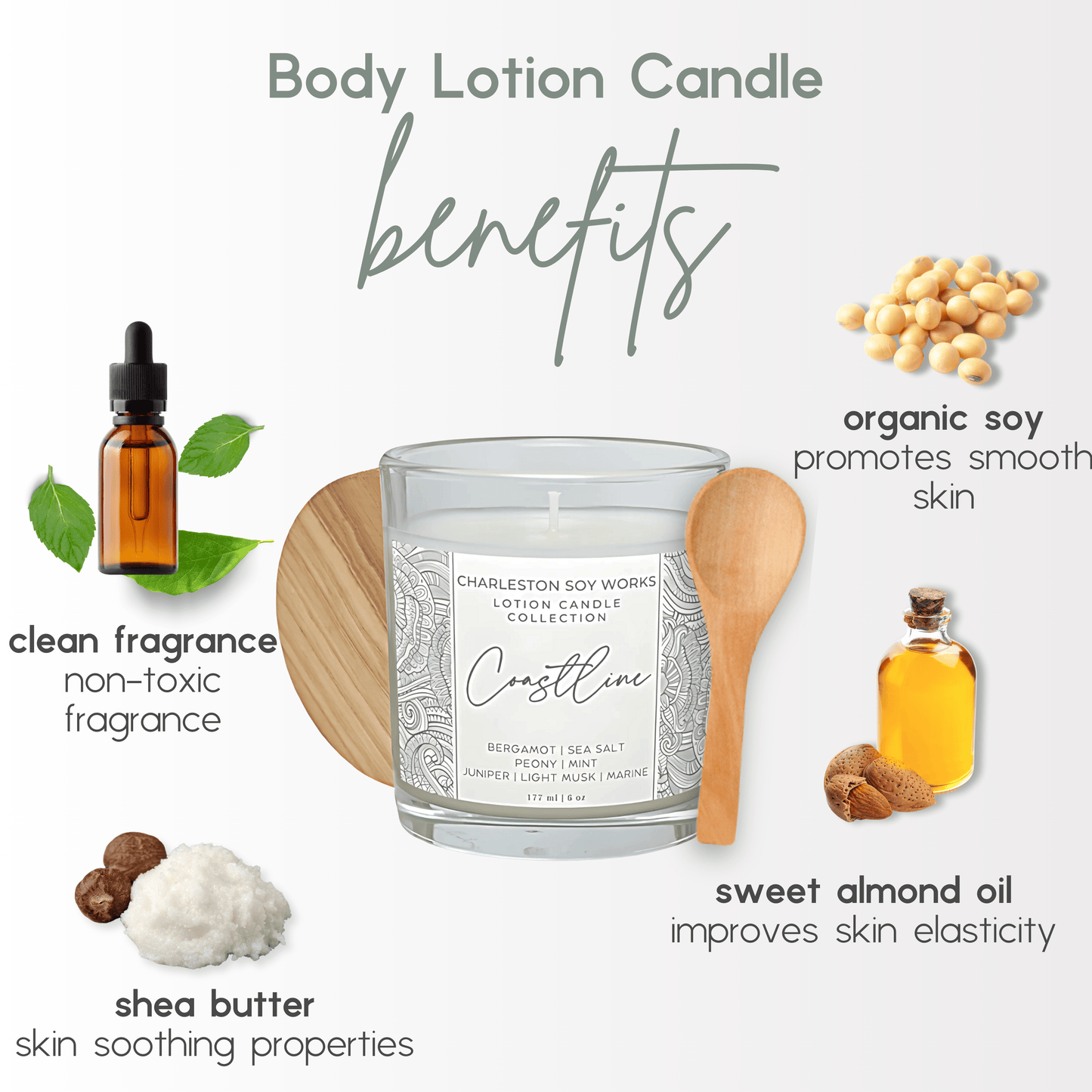 Magnolia Gardens Lotion Candle