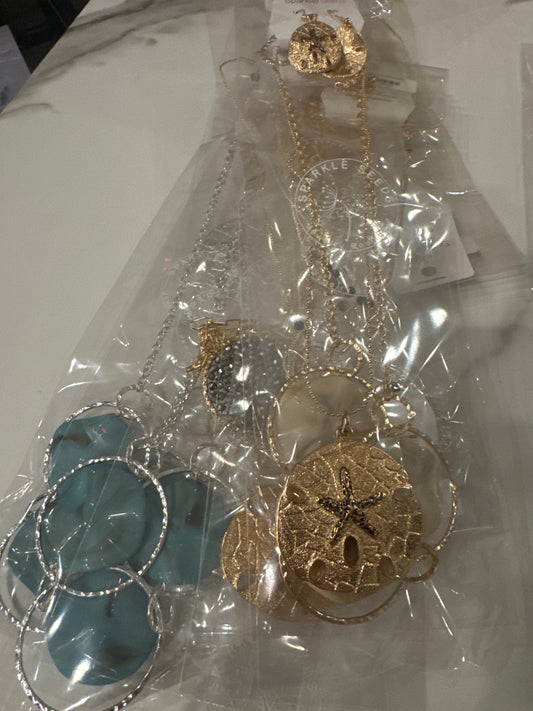 SS Necklace & Earrings Set