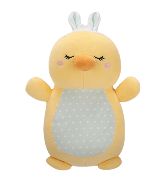 Squishmallow Easter Hug Mee 10" Aimee Chick w Ears Plush Toy
