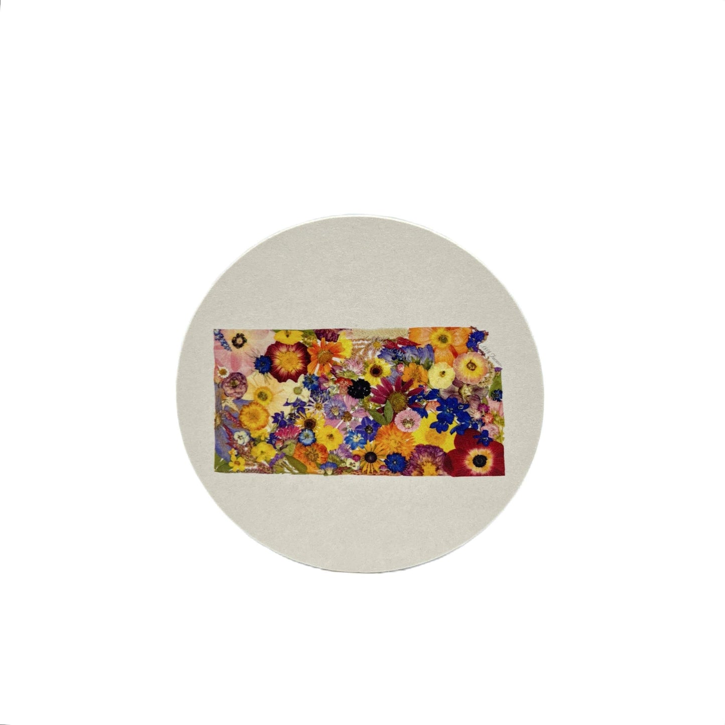 "Where I Bloom" State Coasters- Set of 6