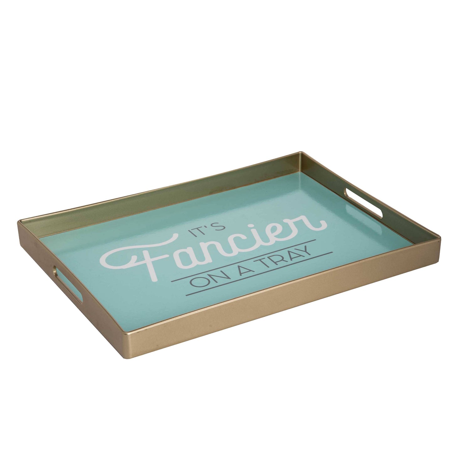 SALE Multicolor Fancier on a Tray