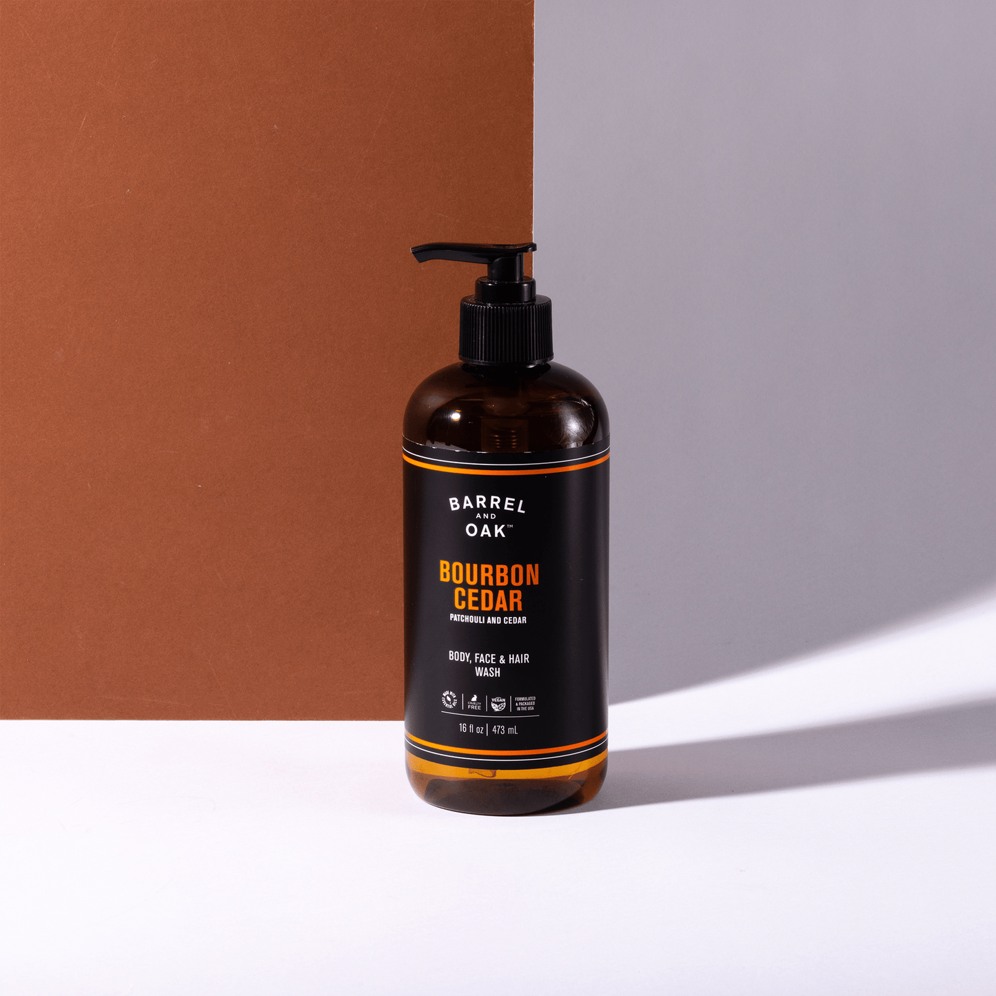 Bourbon Cedar - All-In-One Wash - 16 fl oz