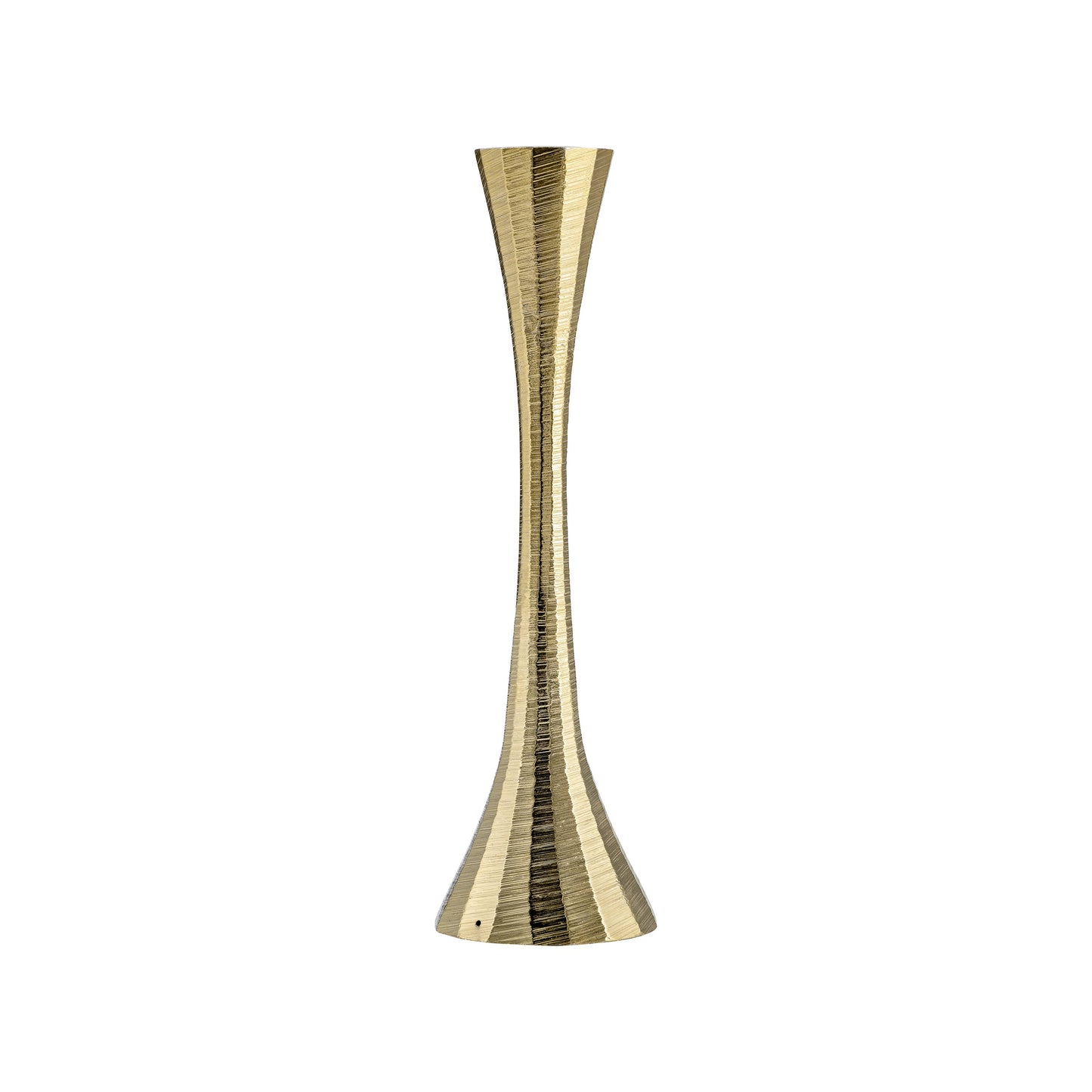 Metal Modern Solid Taper Candle Holder - Gold, 9 in.