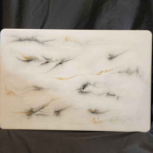Two sided marble tray