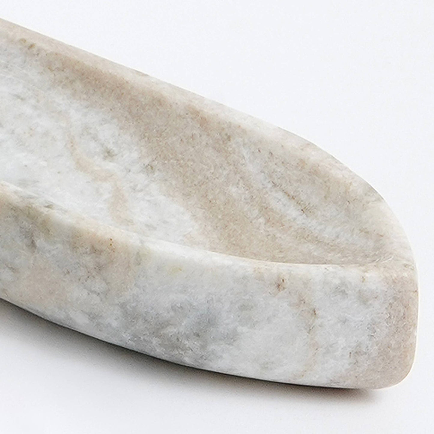 Realism Sleek Small Marble Tray - 10x2.5x1.5 Inches