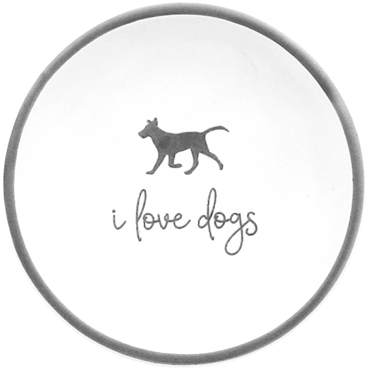 I Love Dogs - 2.5" Trinket Dish