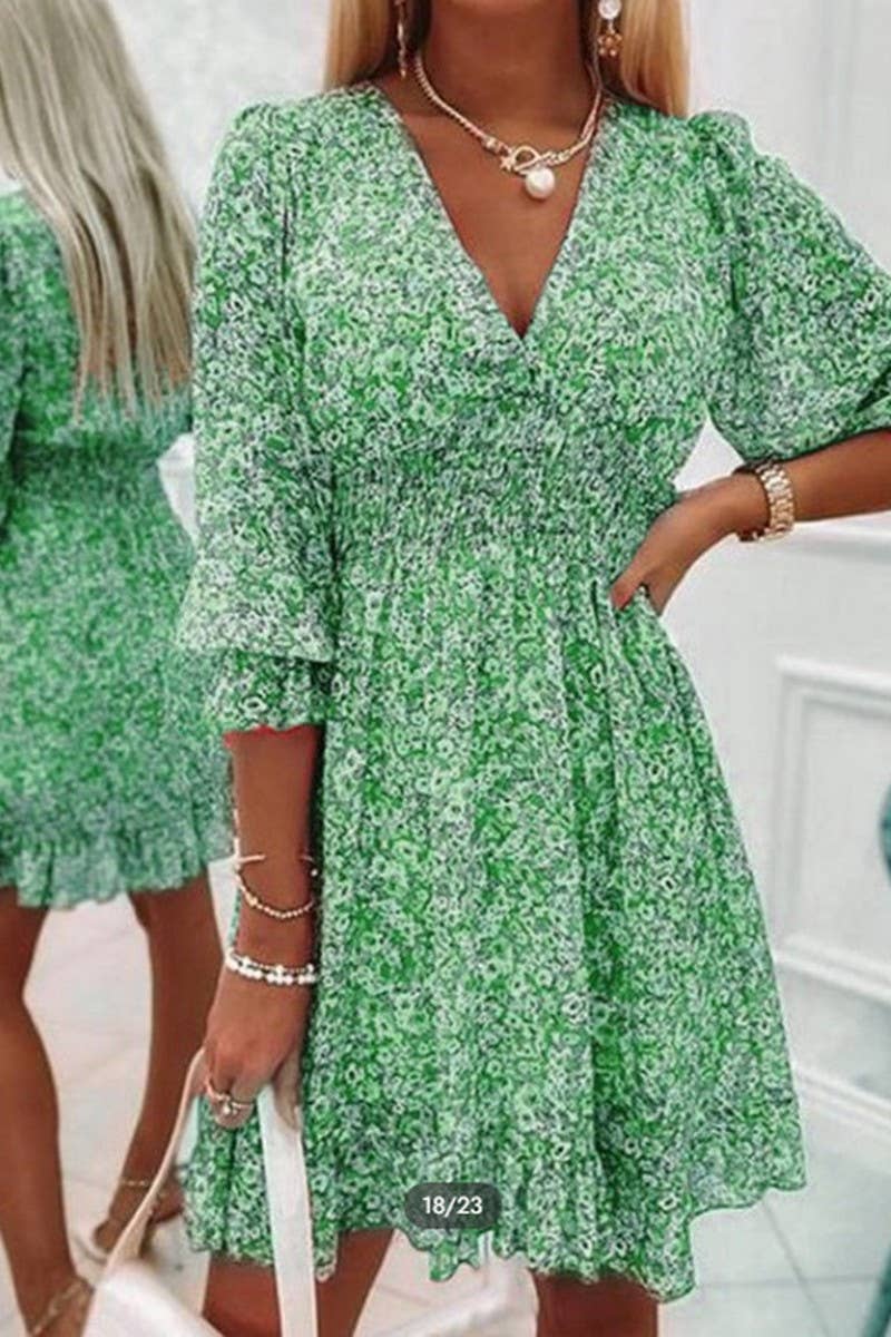 PinkBOHO Floral Dress