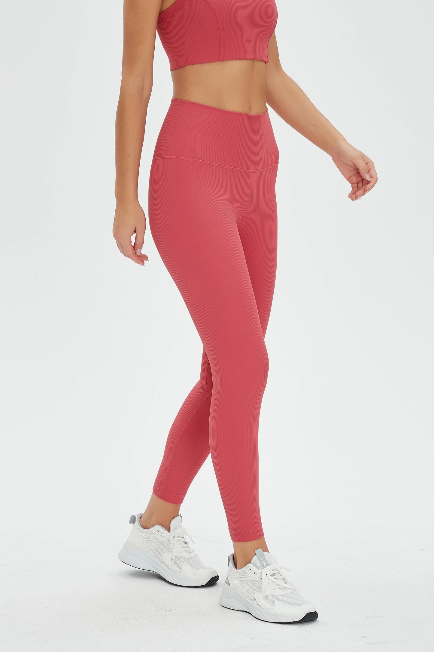 Aurelia Ribbed High Waist Leggings