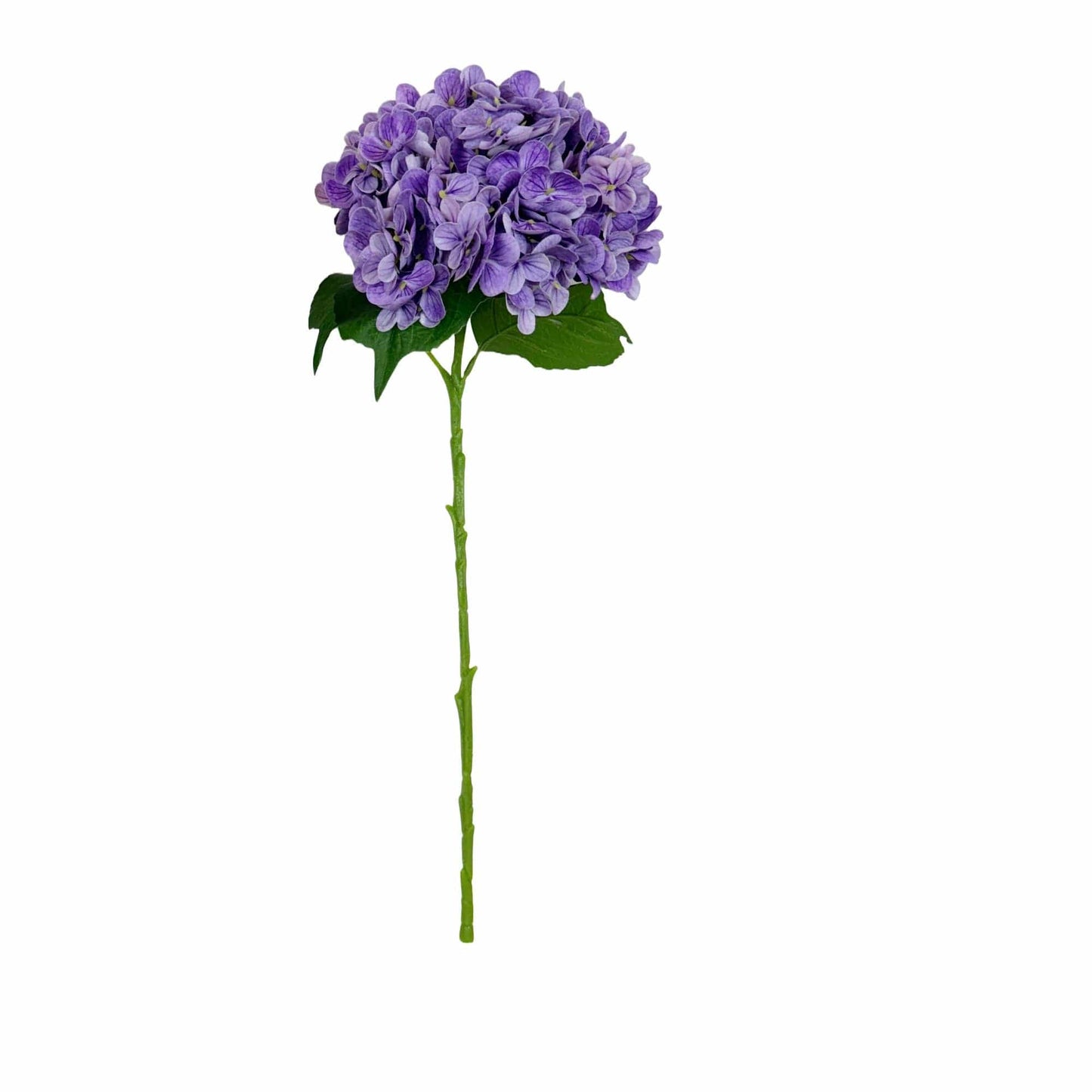 20" Real Touch Realistic  Antique Faux Hydrangea Stems