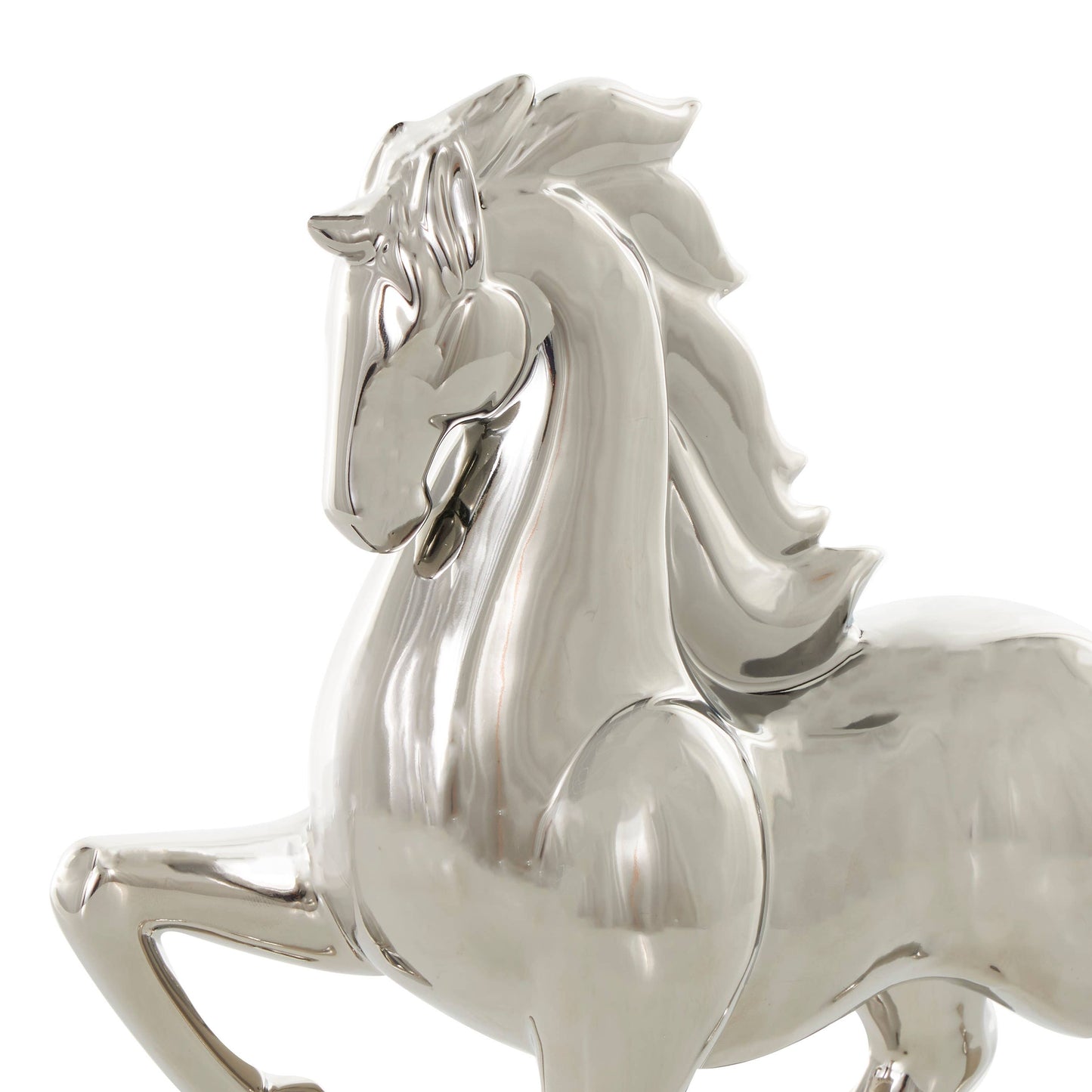 Silver Ceramic Sculpture
