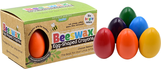 Studio Series Junior Beeswax Egg-Shaped Crayons