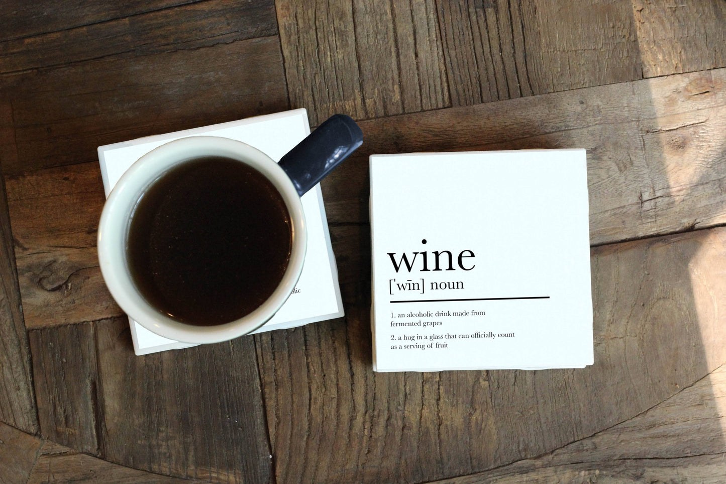 Wine Definition Coaster