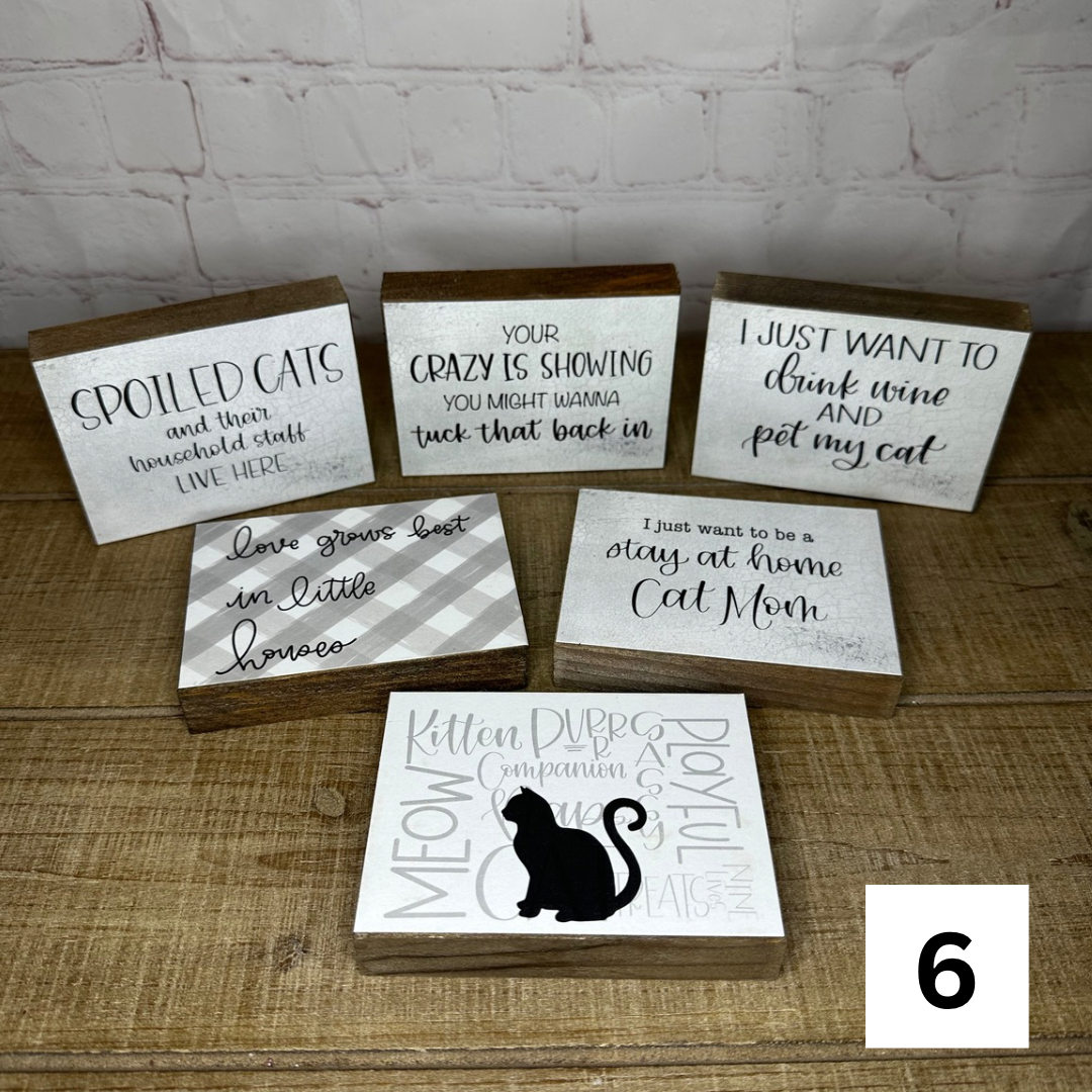 Set of 6 Everyday Blocks 