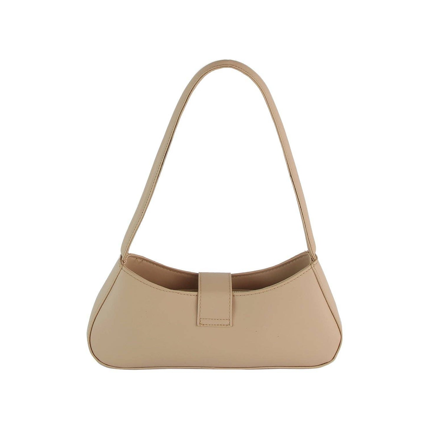 Buckle Accent Shoulder Bag