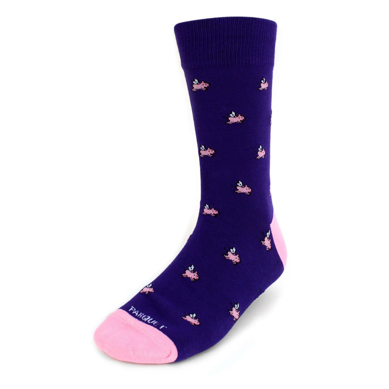 MENS PIGS FLY PRPL