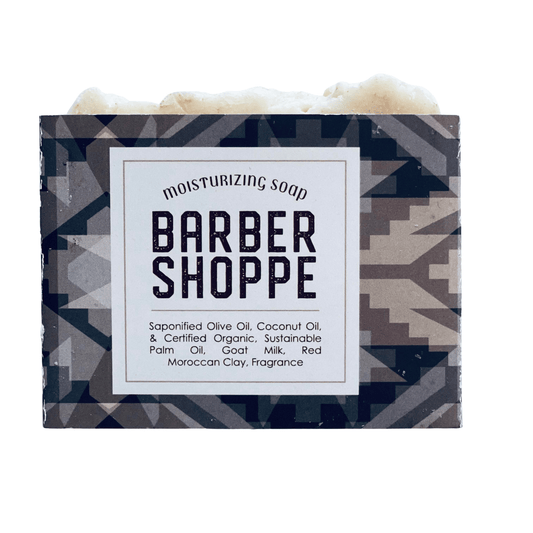 Men's Barber Shoppe Artisan Handmade Soap Bar