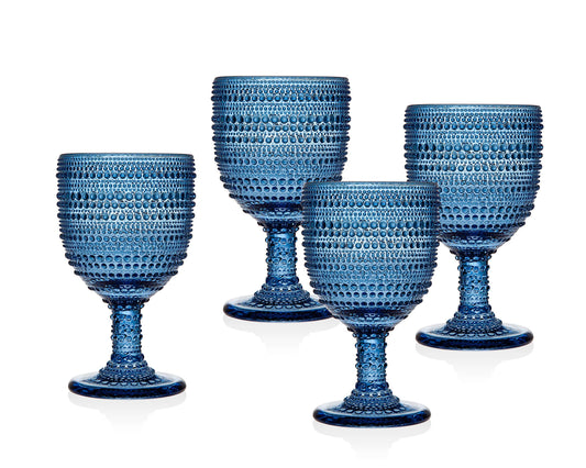Set of Four Lumina Goblets bluetiful