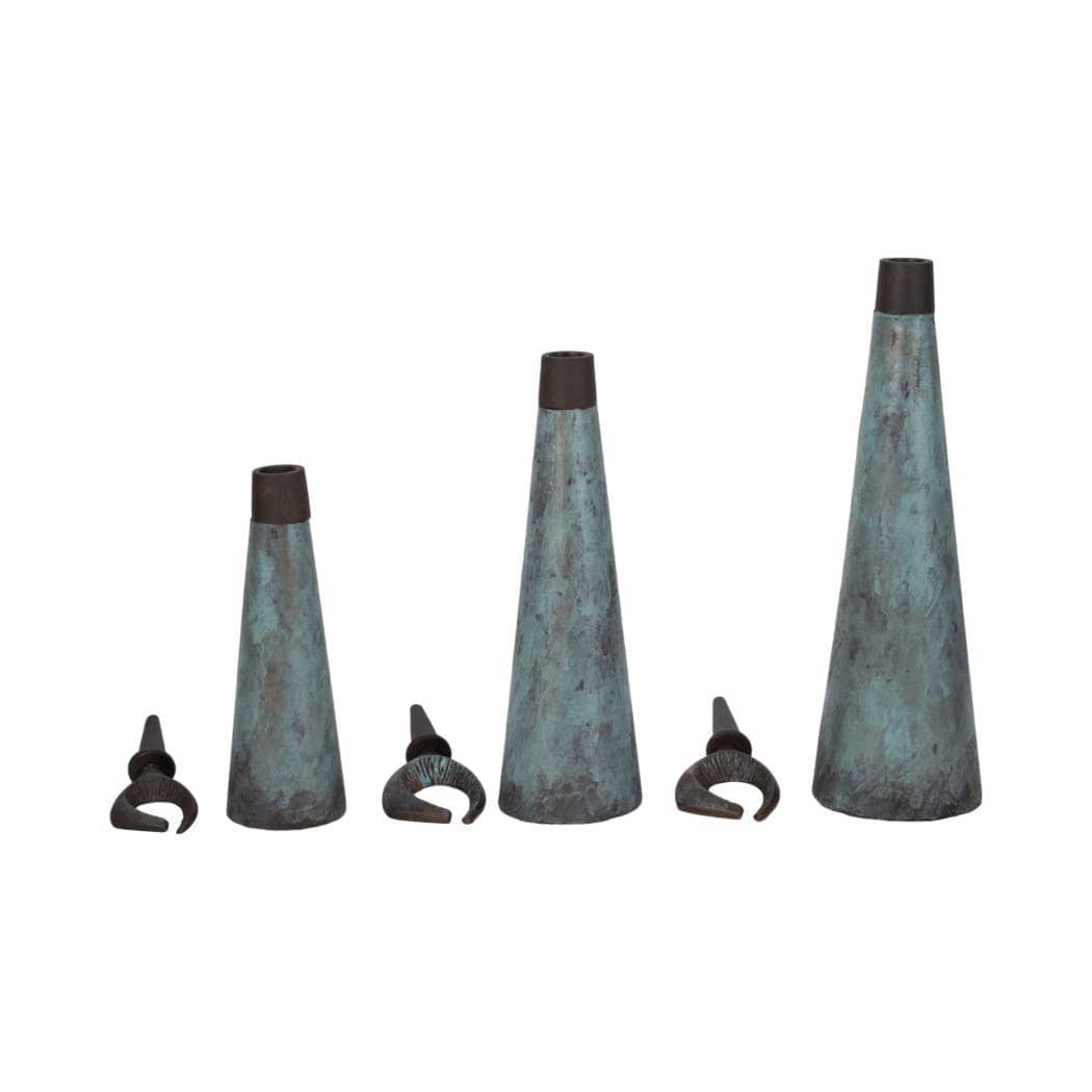 Set of 3 Sculptures , 16/20/23 in.