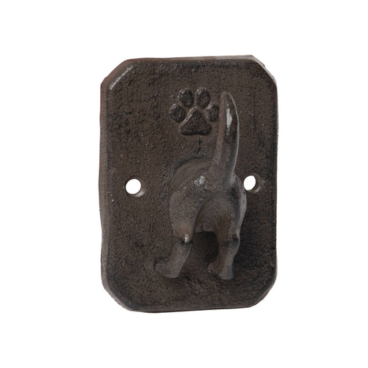 VIP Iron 4.06 in. Brown Dog Butt Leash Hook