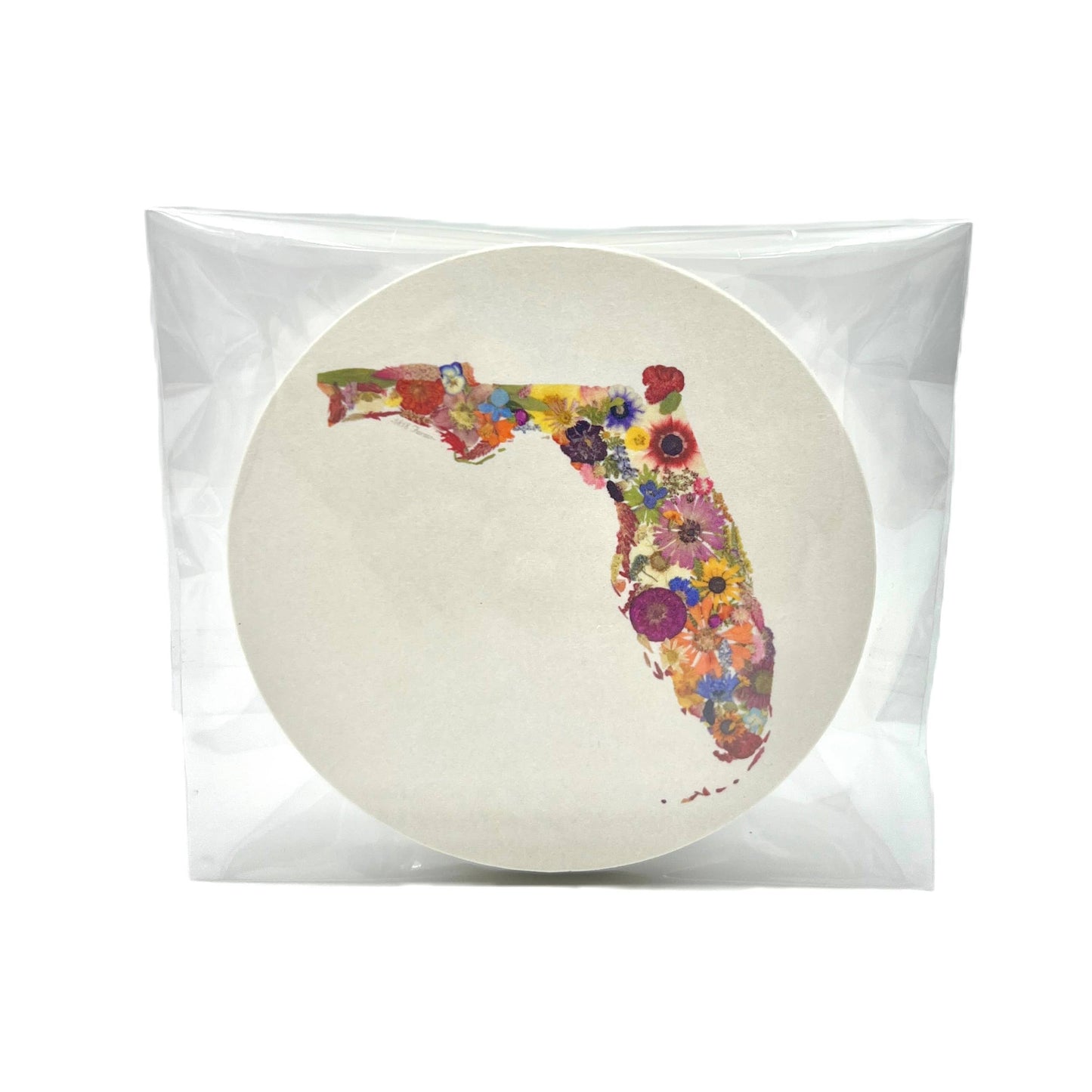 "Where I Bloom" State Coasters- Set of 6