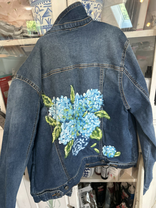Hand painted jacket
