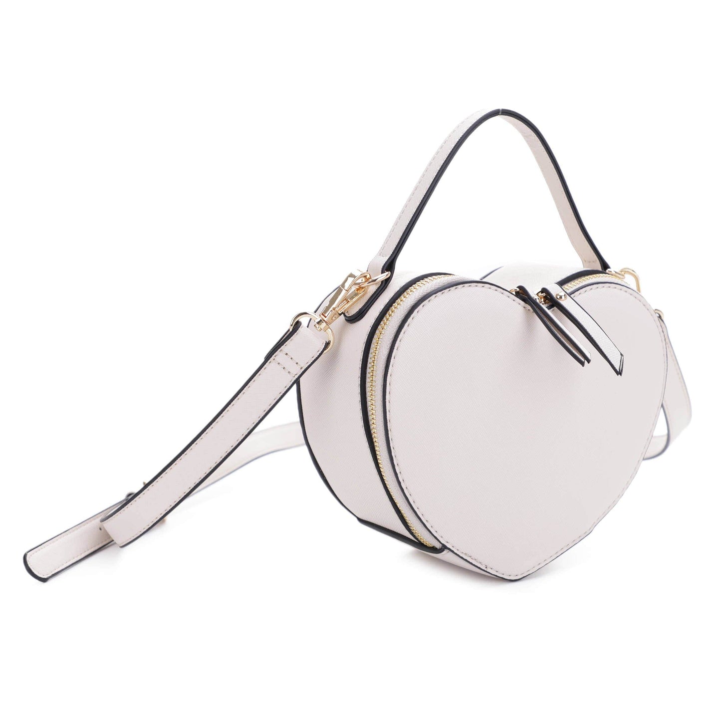 SM19671 Heart Shape Crossbody with Top Handle