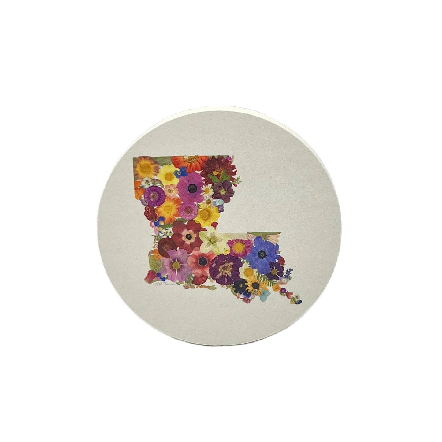 "Where I Bloom" State Coasters- Set of 6