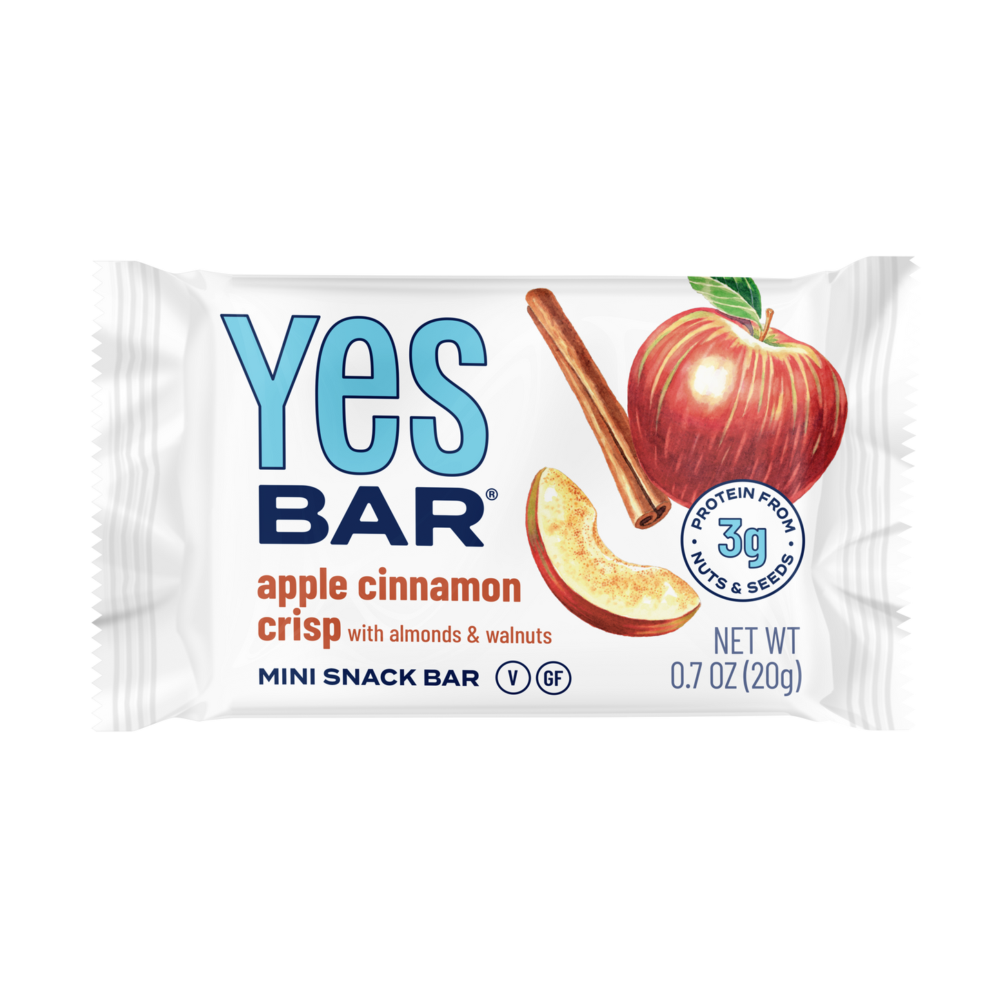 Apple Cinnamon Crisp MINI – Premium Real Food Snack Bar