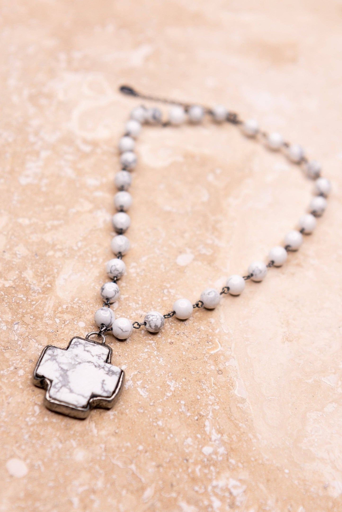 Theresa Necklace in White