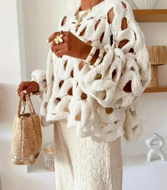 Elegant Open Sweater