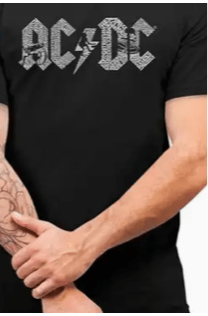 Men's Vintage AC/DC Shirt