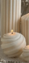 Swirl Candle