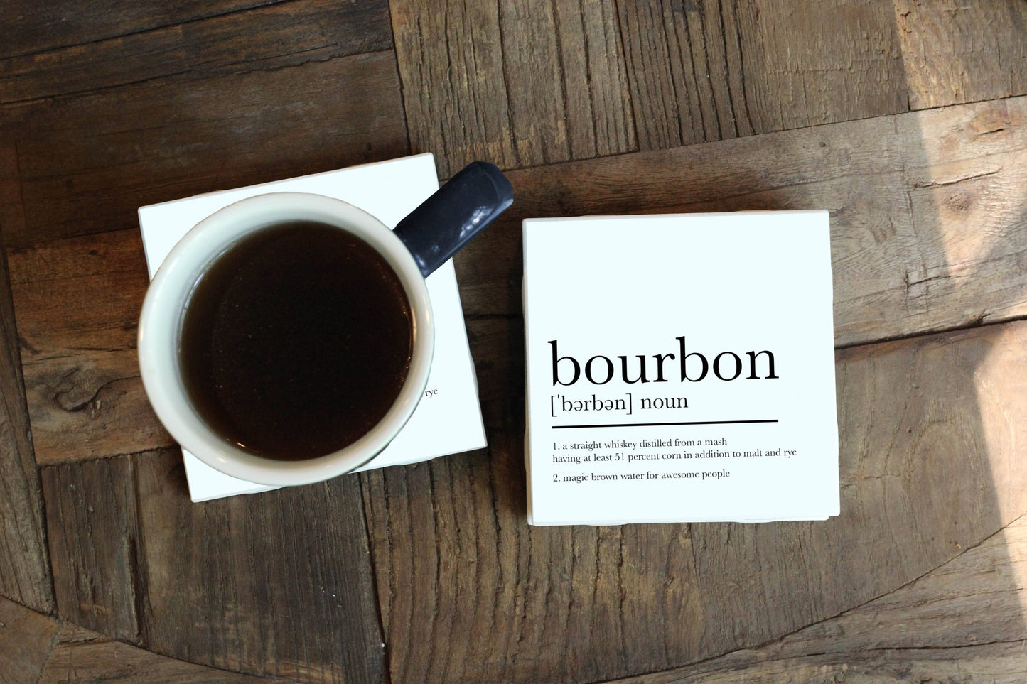 Bourbon Definition Alcohol Coaster