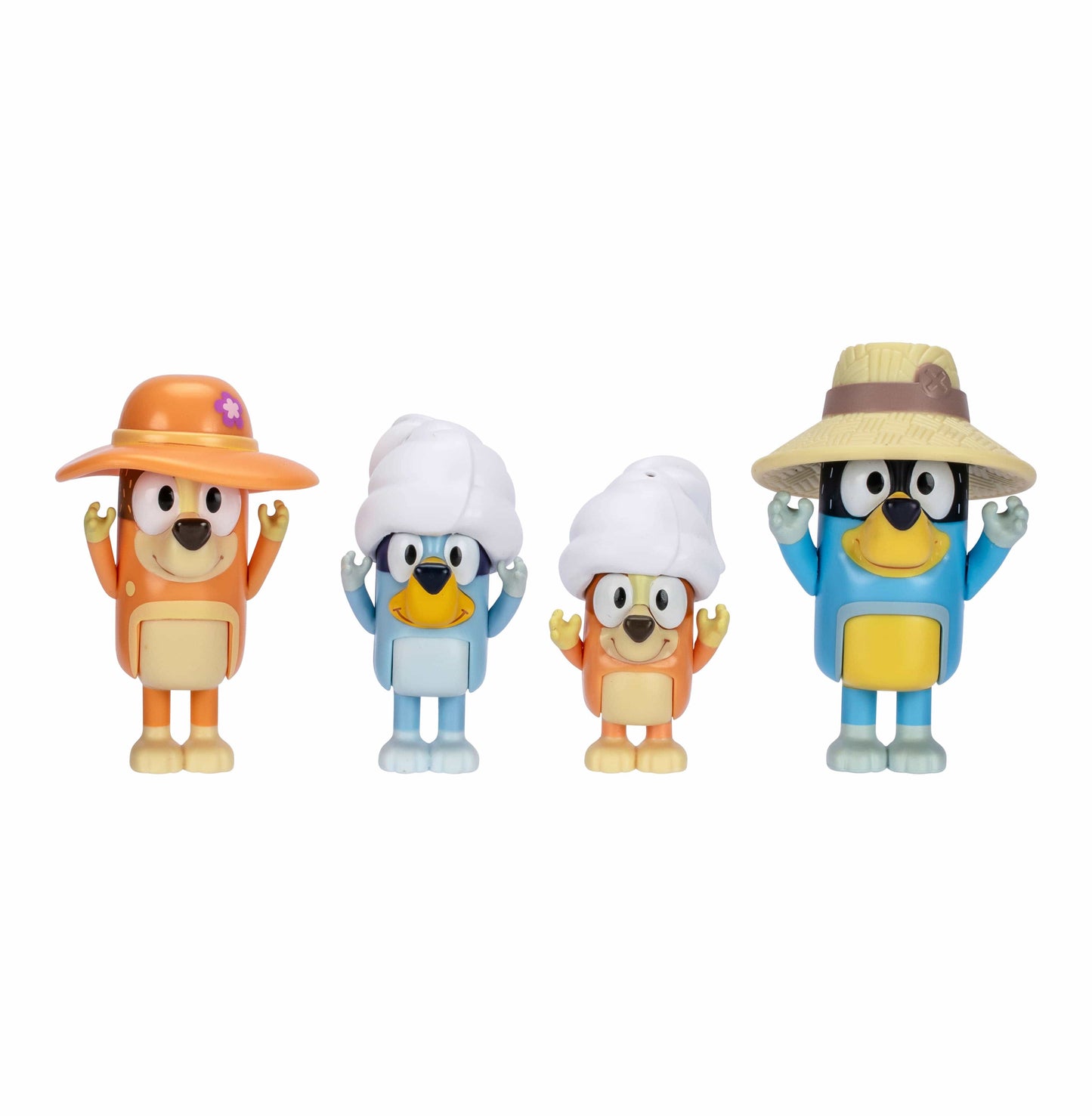 Moose Toys Bluey 4-Pack Figurine Set