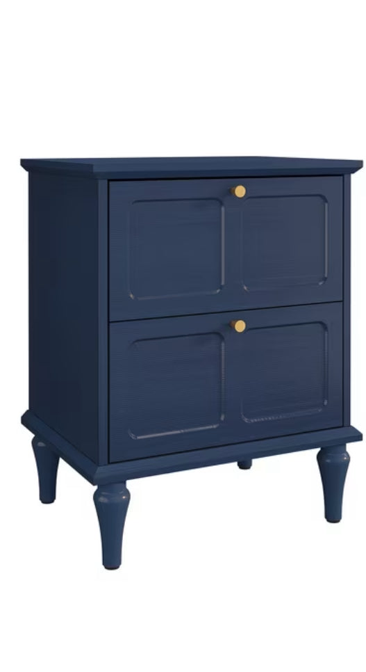 Blue nightstand
