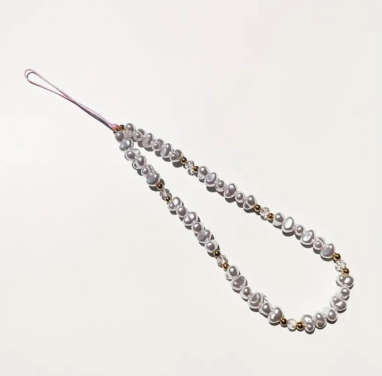 Crystal Beaded Phone Strap