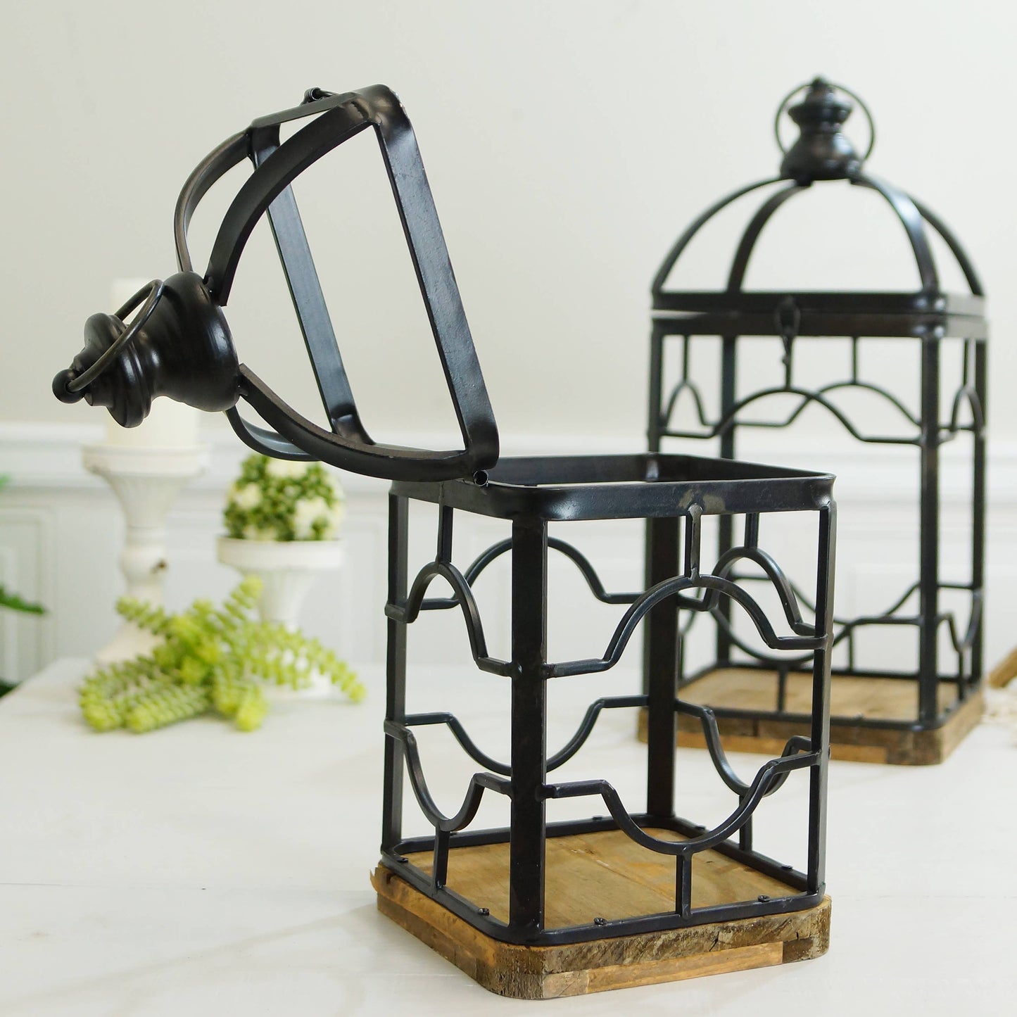 Large Metal Lantern