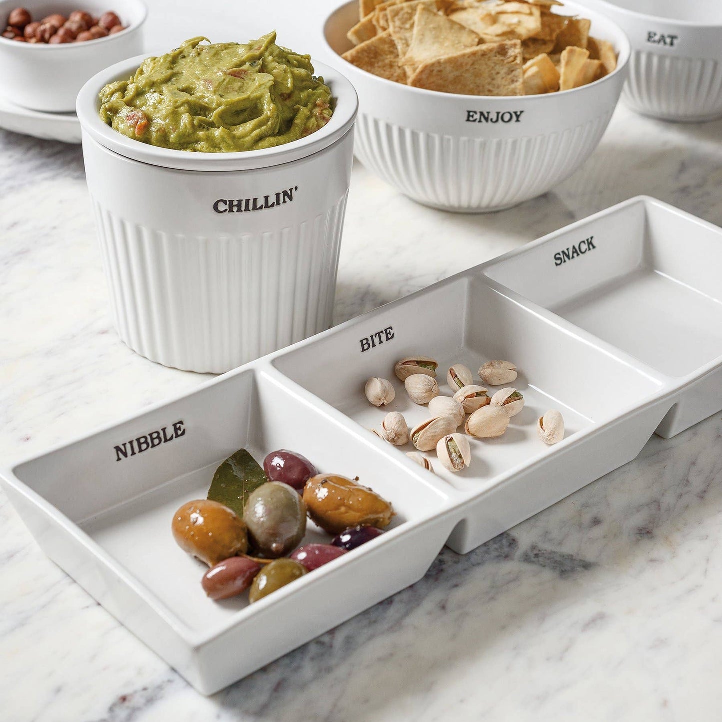 Nibble Bite Snack Tidbit Tray