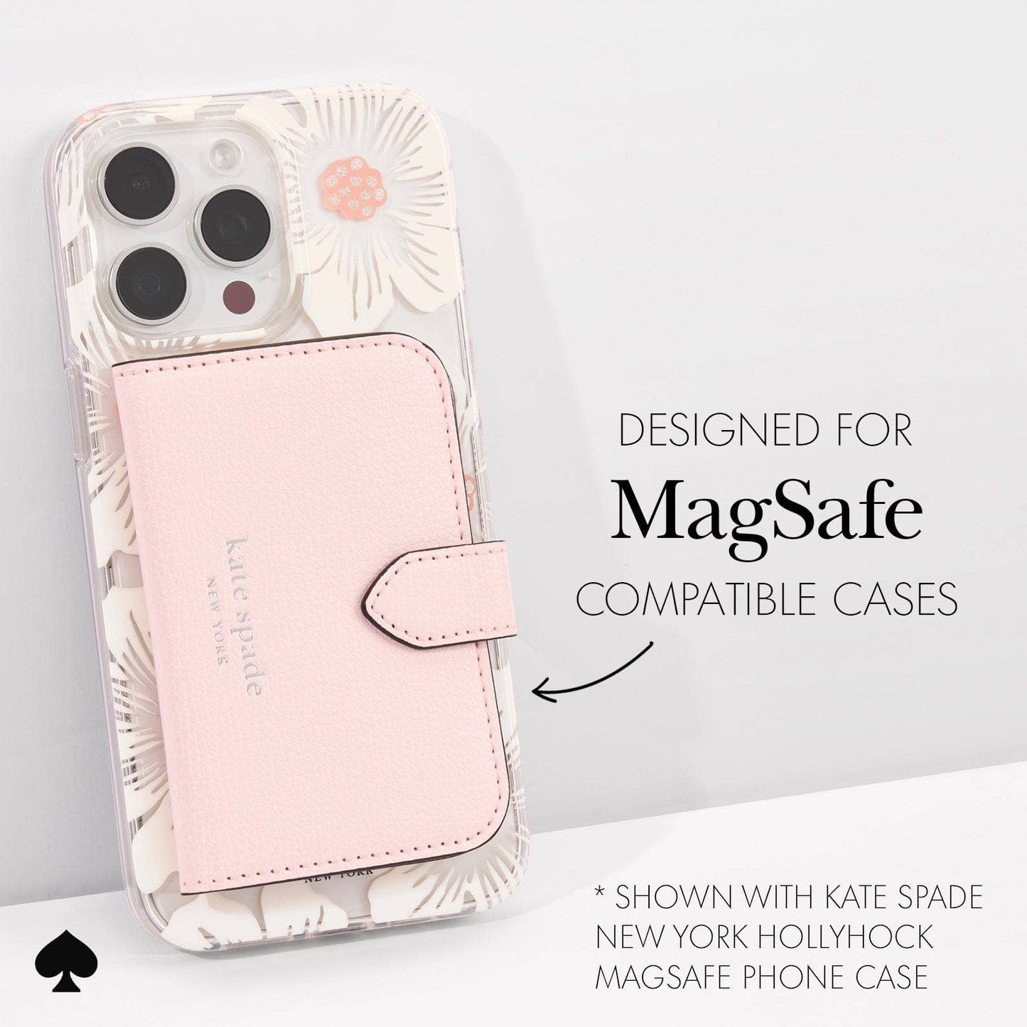 Kate spade new york Morgan Wallet MagSafe Chalk Pink