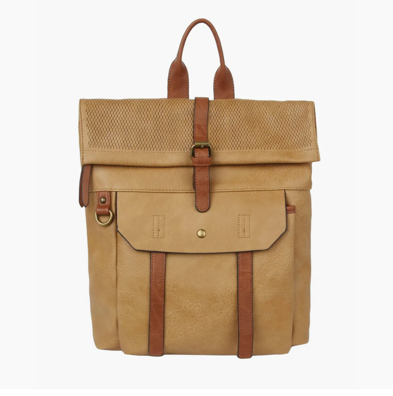Backpack Purse Stone